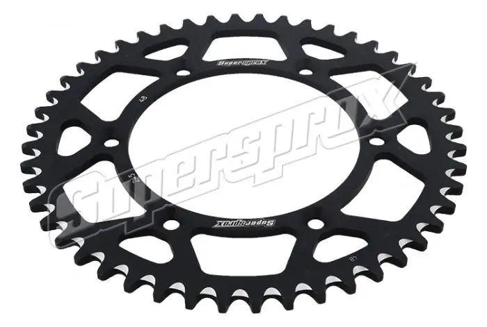 SUPERSPROX PROMOCJA ZĘBATKA TYLNA ALUMINIOWA 7075-T6 (ERGAL) 808 51 SUZUKI RM/RMZ (JTR808.51) KOLOR ZŁOTY Promocja
