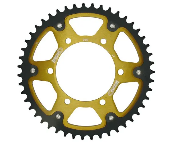 SUPERSPROX WYPRZEDAŻ ZĘBATKA TYLNA STEALTH (STALOWO-ALUMINIOWA) 899 38 KTM/HUSQVARNA/HUSABERG (JTA897.38) (ŁAŃC. 520) KOLOR ZŁOTY Do wyczerpania zapasów