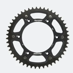 Do wyczerpania zapasów SUPERSPROX WYPRZEDAŻ ZĘBATKA TYLNA STEALTH (STALOWO-ALUMINIOWA) 808 48 SUZUKI RM/RMZ (JTR808.48) KOLOR CZARNY