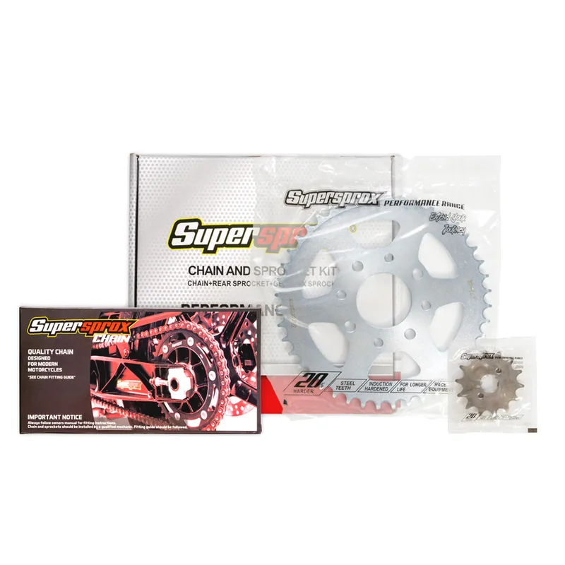 Bestseller SUPERSPROX ZESTAW NAPĘDOWY KOMPLETNY YAMAHA YBR 125 (2007-2014) (14/45/428-118)