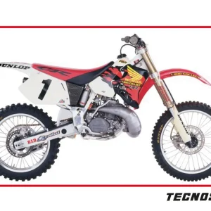 Bezpieczna płatność TECNOSEL (BLACKBIRD) KOMPLET NAKLEJEK (OKLEIN) HONDA CR 125 ‘93-‘94, CR 250 ‘92-‘94, REPLICA TEAM HONDA ‘92 USA KOLOR CZERWONY/CZARNY/BIAŁY