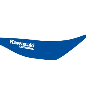 TECNOSEL (BLACKBIRD) POKROWIEC / POSZYCIE NA SIEDZENIE KAWASAKI KX 125/250 ‘94-‘98, REPLICA TEAM KAWASAKI ‘96, KOLOR NIEBIESKI, LOGO KAWASAKI Łatwy zwrot
