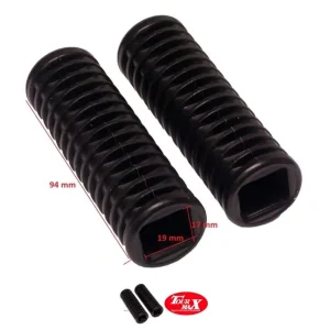 TOURMAX GUMY PODNÓŻKÓW PASAŻERA HONDA VT 125/600/750, VTX 1300 (KOMPLET 2 SZT.) (MADE IN JAPAN) Bezpieczna płatność