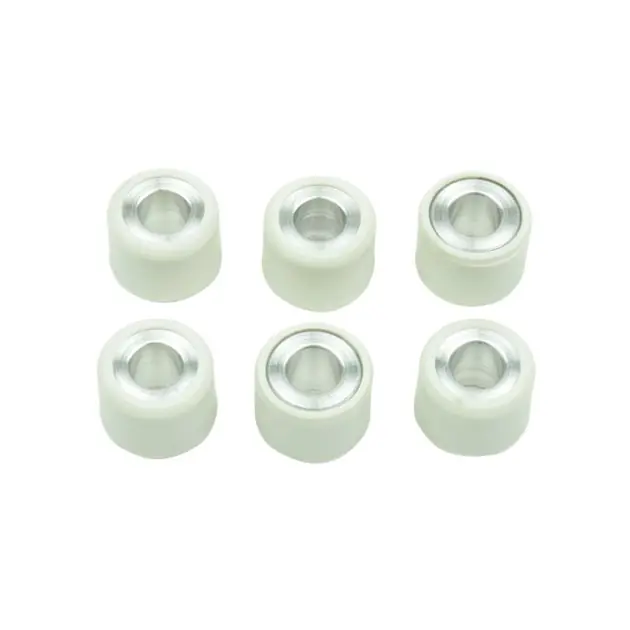 Rolki wariatora 6szt. 15x12mm 8,5gr Aprilia Amico/Gulliver / Scarabeo/Sonic/SR 50, Piaggio Bravo/Ciao/Grillo 50, Yamaha BWS/CS/CT/CW/Jog/YH / YN/YQ/YW 50 Athena S41000030P007 Bezpieczna płatność