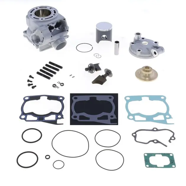 Cylinder kompletny Yamaha YZ 125 zestaw kompletny standard 54,00mm z głowicą i zaworem wydechowym Athena P400485100003 Oferta