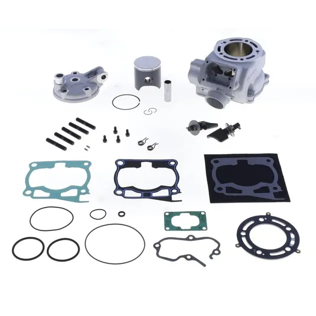 Cylinder kompletny Yamaha YZ 125 BIG BORE 58mm 144CC z głowicą i zaworem wydechowym Athena P400485100029 Promocja