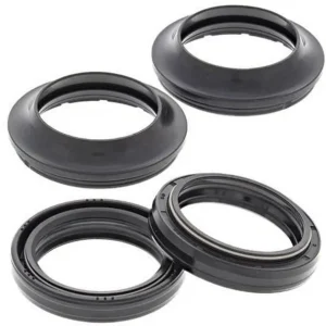Uszczelniacze przedniego zawieszenia olejowe i pyłowe komplet Yamaha WR 250F, YZ 250F, YZ 426F, WR/YZ 450F; Suzuki RM 250 (46x58x9,5/11,5mm) FSD-049R Tylko dziś