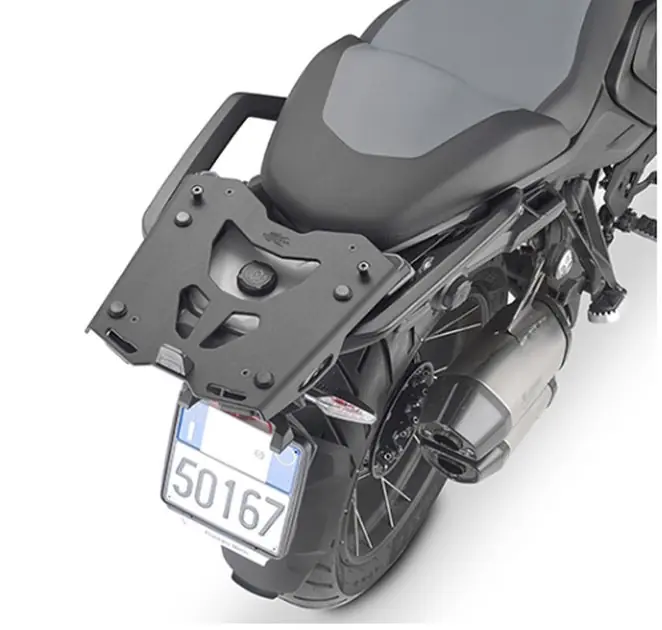 Stelaż płyta kufra centralnego BMW R1300 GS aluminiowy Monokey czarny Kappa KRA5143 Hit sprzedaży