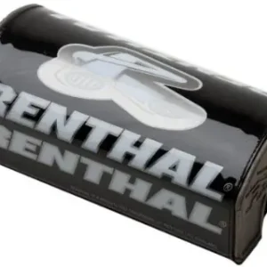 RENTHAL GĄBKA NA KIEROWNICĘ FATBAR BLACK KOLOR CZARNY Z LOGO RENTHAL Wyprzedaż