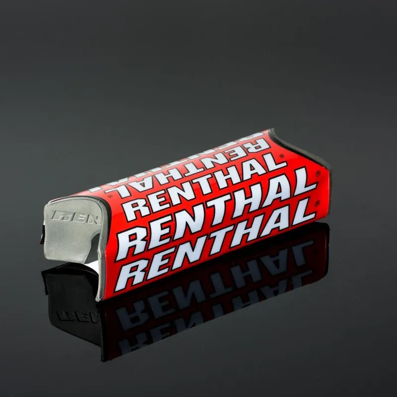 Bezpieczna płatność RENTHAL GĄBKA NA KIEROWNICĘ FATBAR TEAM ISSUE (240MM) KOLOR CZERWONY/BIAŁY Z LOGO RENTHAL