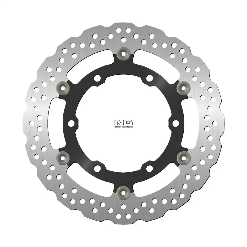 Ograniczona ilość NG TARCZA HAMULCOWA PRZÓD KAWASAKI 250R NINJA ‘08-‘14, ZX-25R 250 ‘19-‘20, Z 250 ‘13, (290X130X4,5MM) (6X10,25MM) WAVE (ŚRODEK ALUMINIOWY)