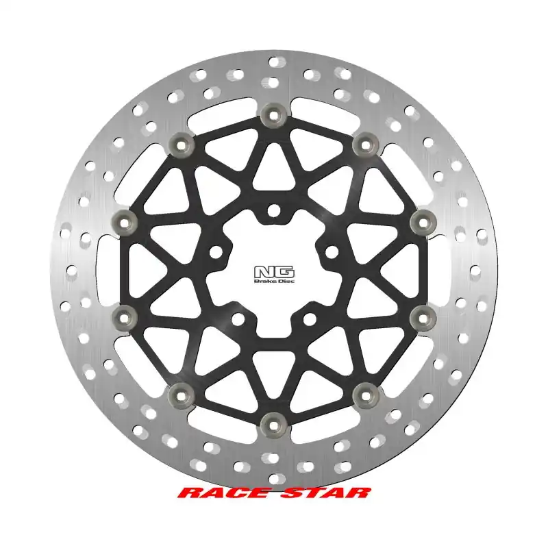 NG TARCZA HAMULCOWA PRZÓD RACE STAR PREMIUM KAWASAKI ZX-10R/RR ‘17-‘22 (330X70X5MM) (5X10,25MM) PŁYWAJĄCA (ŚRODEK ALUMINIOWY, POLEPSZONE CHŁODZENIE) Oferta czasowa