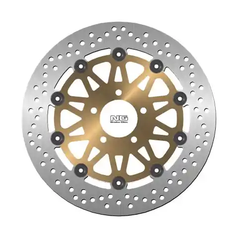 Nie przegap NG TARCZA HAMULCOWA PRZÓD KAWASAKI ZX6R ‘95-‘02, ZR 550/750 ZEPHYR, ZZR600 ‘90-‘06 Z750 ‘04- (300x61x5) (5x10,25mm)