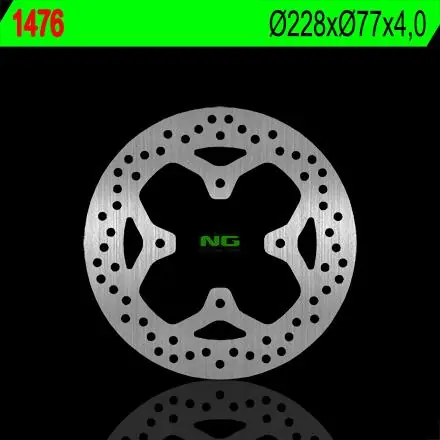 NG TARCZA HAMULCOWA PRZÓD POLARIS 450/500/525 (228X77X4) (4X8,5MM) Oferta limitowana