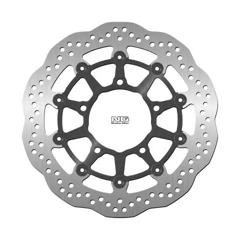 Tylko dziś NG TARCZA HAMULCOWA PRZÓD SUZUKI GSXR 600 ‘06-‘07, 750 ‘06, 1000 ‘05-‘08, VZR 1800 ‘06-‘13, VLZ 1800 ‘17 (310X100X5,0MM) (5X10,5MM) WAVE PŁYWAJĄCA
