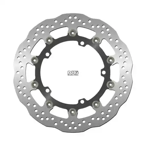 Ograniczona ilość NG TARCZA HAMULCOWA PRZÓD TRIUMPH SPEED TRIPLE 1050 ‘11-17, STREET TRIPLE 1050 ‘08-‘17, TROPHY 1215 ‘12-‘18 (320X150X5MM) (5X10,5MM) WAVE PŁYWAJĄCA (ŚRODEK ALUMINIOWY)