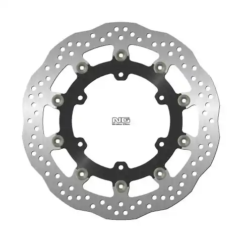 NG TARCZA HAMULCOWA PRZÓD YAMAHA FJR1300 ‘05-21 (320X132X4,5MM) (6X8,5MM) WAVE PŁYWAJĄCA (ŚRODEK ALUMINIOWY) Najlepsza cena