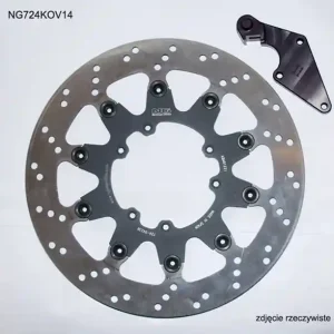Wybór klientów NG TARCZA HAMULCOWA PRZÓD Z ADAPTEREM OVERSIZE (320X101X5) HONDA CR 125 ‘04-‘09, CRF 250R/X ‘04-‘14, CRF 450R ‘04-‘14, CRF 450X ‘04-‘16 (NG724K14)