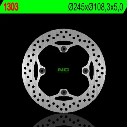 NG TARCZA HAMULCOWA TYŁ DUCATI 796/800/821/848/996/1000/1100 (245X108,5X5) (4X8,5MM) Kup teraz