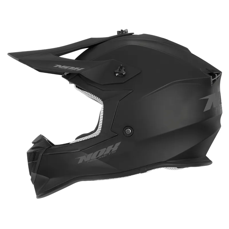 Bezpieczna płatność NOX KASK CROSS / OFFROAD N633 SOLID KOLOR CZARNY MAT ROZMIAR L