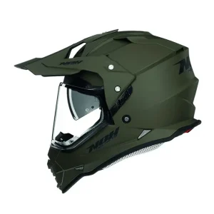 NOX KASK OFFROAD / TRAIL DUOSPORT (DUAL) N312 SOLID Z SZYBKĄ I BLENDĄ KOLOR ZIELONY MAT (KHAKI) ROZMIAR XL Tani