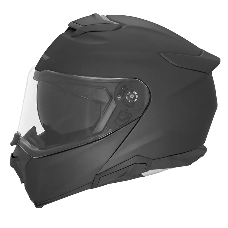 Kup teraz NOX KASK SZCZĘKOWY (FLIP-UP) Z BLENDĄ N967 CONQUER KOLOR CZARNY MAT/CZERWONY ROZMIAR M (PINLOCK DO TEGO MODELU - FILMPINLOCK70DKS589)