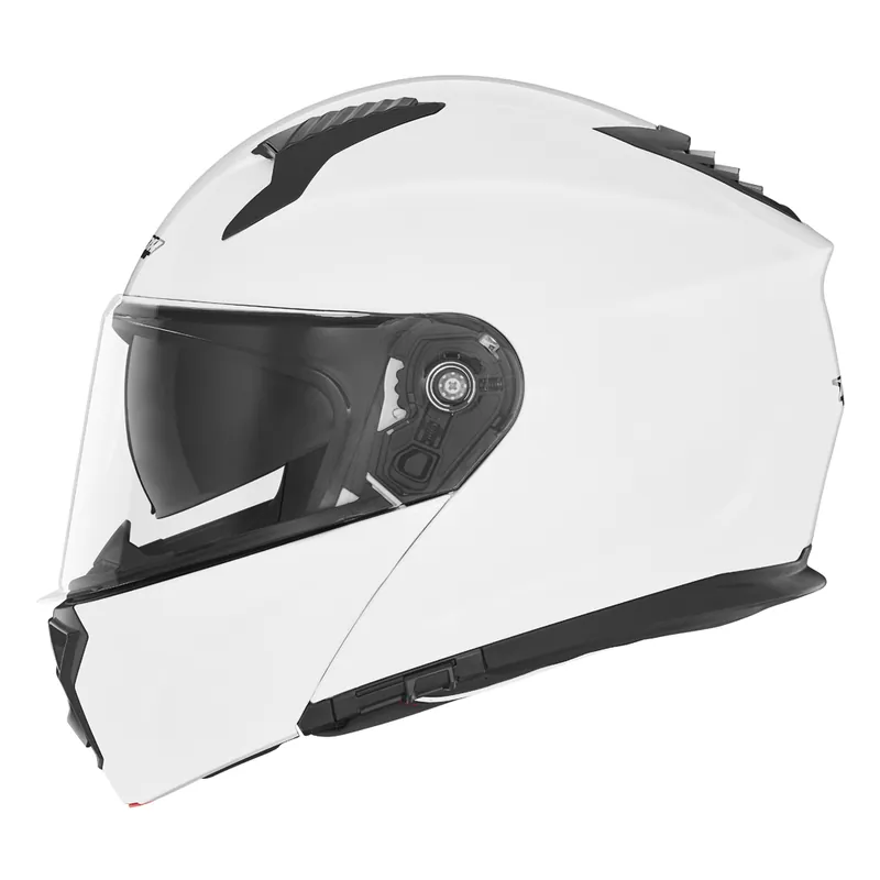 NOX KASK SZCZĘKOWY (FLIP-UP) Z BLENDĄ N968 KOLOR BIAŁY POŁYSK ROZMIAR M Najlepsza cena