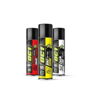 Wybór klientów OC1 ZESTAW AREOSOLS Bike Shine 500ml + Chain Lube 500ml + Power Brake Cleaner 500ml (AKC)