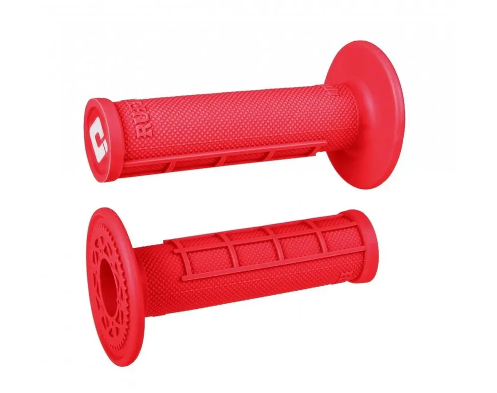 ODI MANETKI OFF ROAD HALF WAFFLE MX SINGLE PLY GRIP KOLOR CZERWONY Bezpieczne zakupy