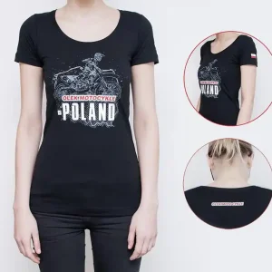 OLEK MOTOCYKLE KOSZULKA DAMSKA T-SHIRT ROZMIAR M Ograniczona ilość