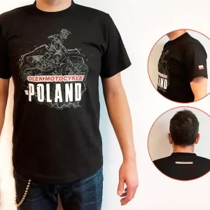 Sprawdź teraz OLEK MOTOCYKLE KOSZULKA MĘSKA T-SHIRT ROZMIAR S