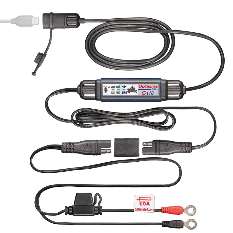 Bezpieczna płatność OPTIMATE ŁADOWARKA USB-C ZE WSKAŻNIKIEM NAŁADOWANIA AKUMULATORA (3300MA) (DŁUGOŚĆ 200CM) (EL)