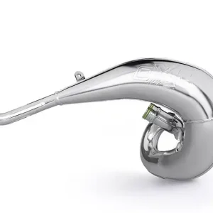 OXA FACTORY DYFUZOR (TUBA REZONANSOWA) FRONT EXHAUST PIPE CHROME TM RACING MX / EN / SMR 250 / 300 ‘22-‘25 Ostatnia szansa