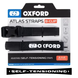 OXFORD PASY TRANSPORTOWE ATLAS B-CLIP 26MM X 0,8 M KOLOR CZARNY Zniżka