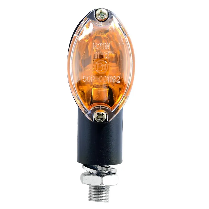Bestseller OXFORD KIERUNKOWSKAZY OVAL - ŻARÓWKI W ZESTAWIE (12V,21W) KOLOR CZARNY MOCOWANIE KRÓTKIE