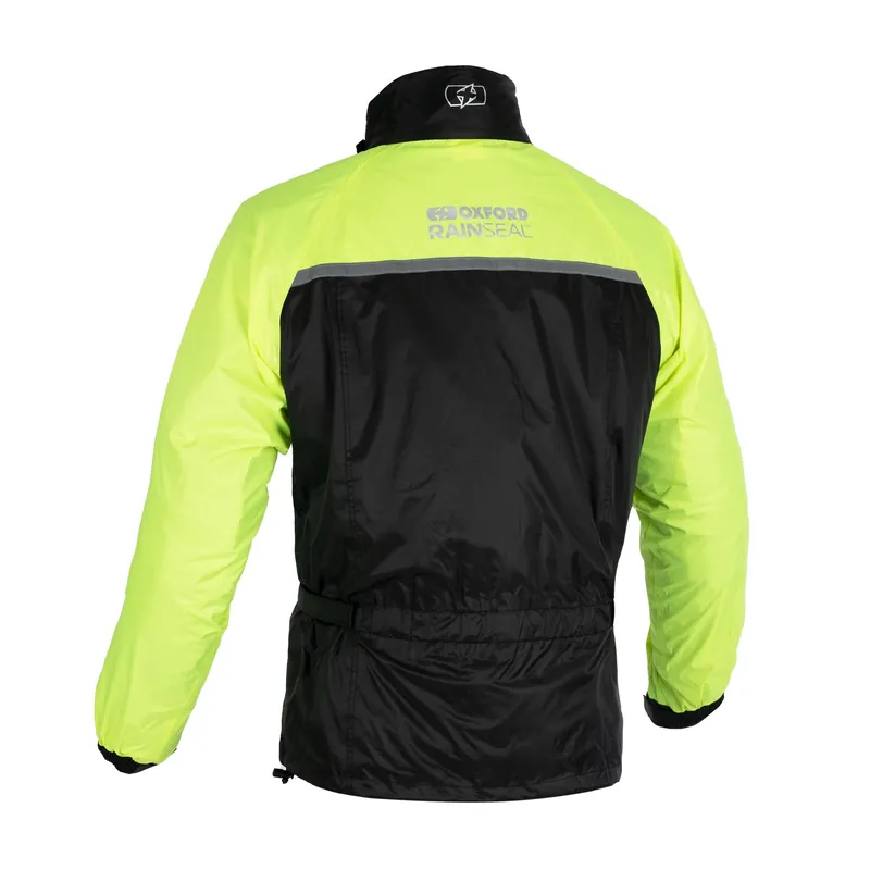 Rabat OXFORD KURTKA PRZECIWDESZCZOWA RAINSEAL KOLOR ŻÓŁTY FLUO ROZMIAR XL