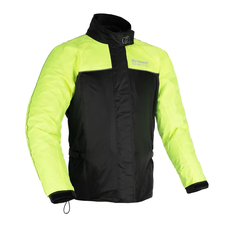 Nie przegap OXFORD KURTKA PRZECIWDESZCZOWA RAINSEAL KOLOR ŻÓŁTY FLUO ROZMIAR 3XL (XXXL)