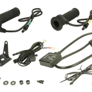 OXFORD MANETKI PODGRZEWANE DO MOTOCYKLA EVO TOURING Z PANELEM STERUJĄCYM I TERMOSTATEM DO KIEROWNICY 22MM DŁUGOŚĆ 110-120MM (EL) Hit sprzedaży
