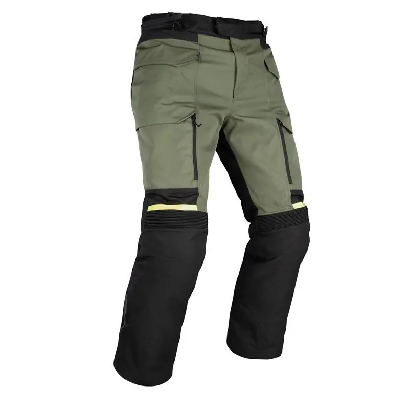 OXFORD PROMOCJA SPODNIE ROCKLAND KOLOR KHAKI/CZARNY/ŻÓŁTY FLUO ROZMIAR L Nowy