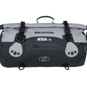 OXFORD TORBA AQUA T-30 ROLLBAG WODOODPORNA POJEMNOŚĆ 30L KOLOR CZARNY/SZARY Darmowy zwrot