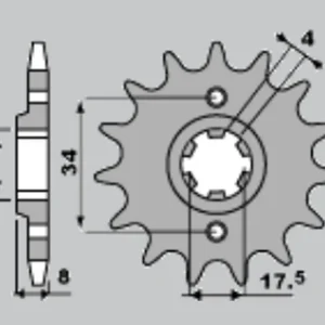 Sprawdź teraz PBR WYPRZEDAZ ZĘBATKA PRZEDNIA 328 13 18NC HONDA NSR 125 89-93 (ŁAŃC. 520) (MADE IN ITALY)