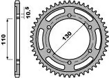 Bezpieczna płatność PBR ZĘBATKA TYLNA 241 44 C45 YAMAHA FZS 1000 00-05 (JTR479.44) (ŁAŃC. 530) (MADE IN ITALY)