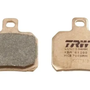 Ograniczona ilość Klocki hamulcowe SINTER Derbi GPR 50, Senda 50, GP1 125, Peugeot City Star, Suzuki UH 125/150 Burgman, Yamaha YP 125 Majesty, YP 125 X-MAX TYŁ TRW MCB700SRM