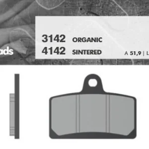 Klocki hamulcowe KH399 Przód Brenta BR3142 Obniżka ceny