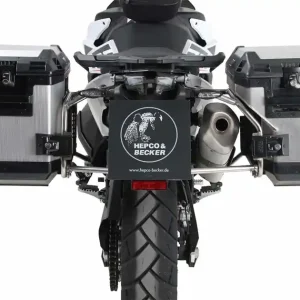 Stelaż kufrów bocznych Cutout + kufry Xplorer KTM 890 Adventure / R / Rally 2021 - 2022 Hepco Becker 6517617 00 22-00-40 Rabat