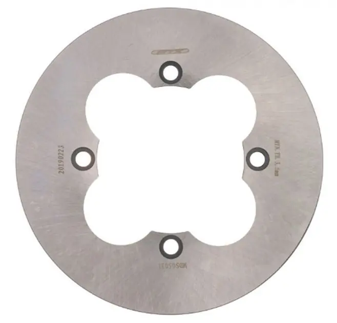 Tani Tarcza hamulcowa tył Suzuki LT-Z 400, Kawasaki KSF 400, Arctic Cat DVX 400 (220x105x4mm) (4x10,5mm) MTX PARTS MDS05031