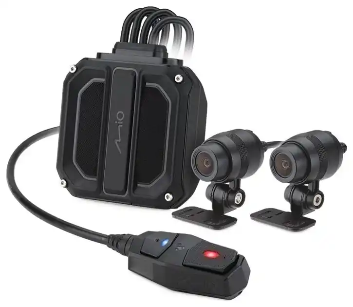 Sprawdź teraz Wideorejestrator motocyklowy Mio MiVue M820WD przód / tył Dual KAM-MIO-MVM820WD