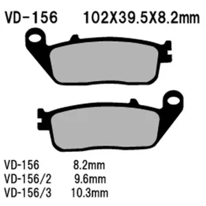 Hit cenowy Klocki hamulcowe KH142/KH196 SPIEK METALICZNY ZŁOTE Vesrah VD-156/2JL