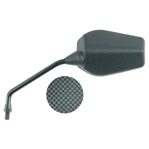 Do wyczerpania zapasów Lusterko lewe, średnica gwintu 10mm, gwint prawy, kolor CARBON Derbi GP1 50/250 VICMA 1083671002