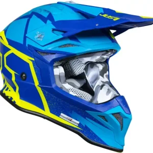 Kask JUST1 J39 POSEIDON blue fluo yellow matt XS Oferta
